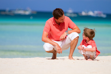 Father and son