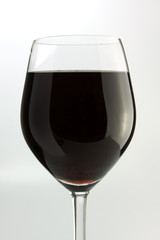 Glas Rotwein