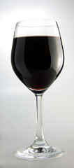 Glas Rotwein