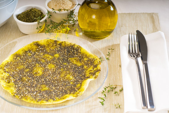 lebanese manouche or manoushe