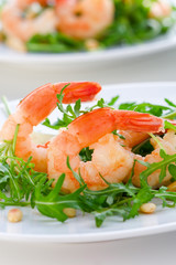 shrimps salad