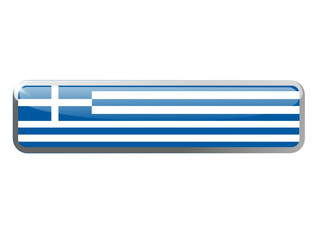 bouton web ou vignette drapeau grec design