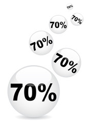 seventy percent discount