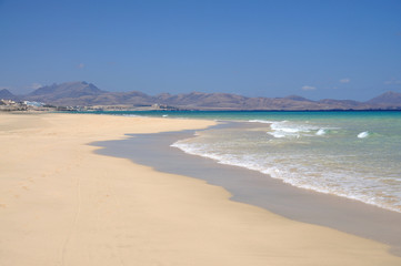 Strand Playa de Sotavento, Kanarische Insel Fuerteventura
