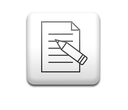Boton cuadrado blanco escribir