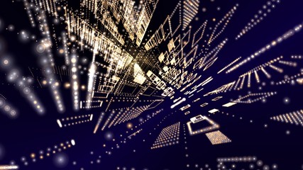 white matrix universe background - hdtv format