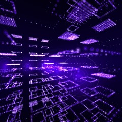 network sphere illustration background