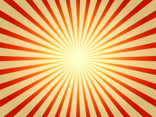Sunburst Vector Back