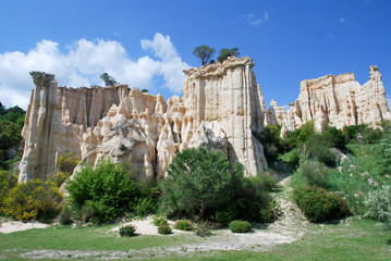 Le site des Orgues d'Ille