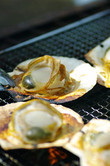 こんがりホタテ