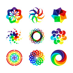 Rainbow symbols