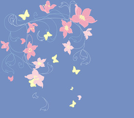 Classic floral pattern