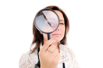 magnifying glass