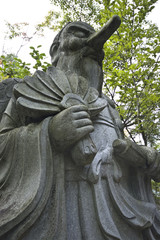 Fototapeta premium Statua con Nasone