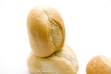 Brötchen gestapelt