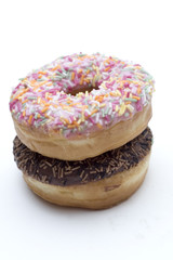 Doughnuts with sprinkles!