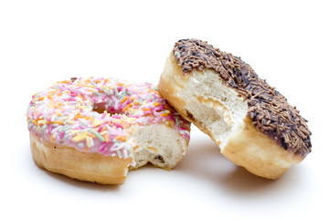 Chocolate and Strawberry Doughnuts