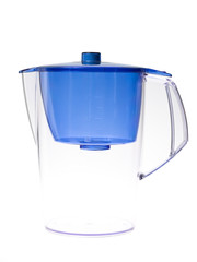 Clear water filter pitcher