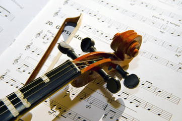 Naklejka premium Violin