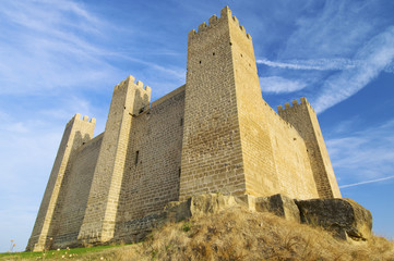 Sadaba castle in Spain