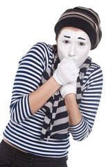 Street mime.