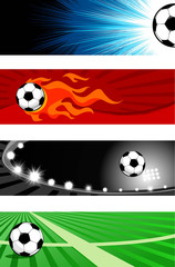 Soccer banners
