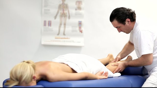 medizinische Fu&szlig;massage