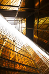 it is a skyscrapers background for texture