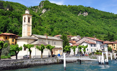 Fototapeta premium lac de como...vasssena