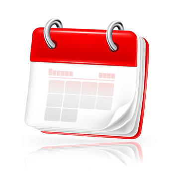 Calendar, vector icon