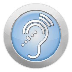 Light colored Icon "Hearing Impairment"