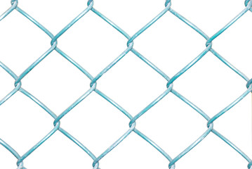 Fototapeta premium Metal fence