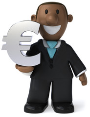 Businessman et euro
