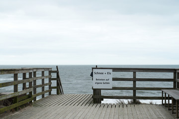 Fototapeta na wymiar northsee shore