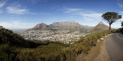 Türaufkleber Table Mountain from Signal Hill © Danie Nel