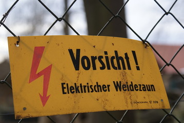 Vorsicht