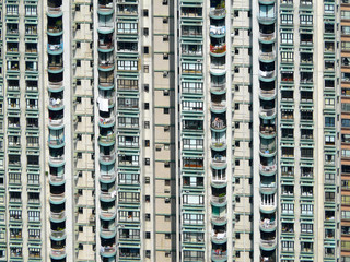 Wohnturm in Hongkong