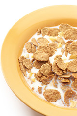 Breakfast cereal with milk