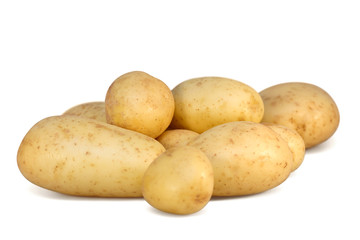 Potatoes isolated