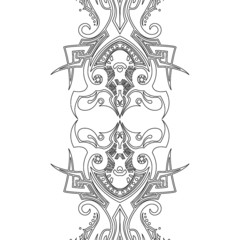 Fototapeta premium Tribal tattoo vector illustration