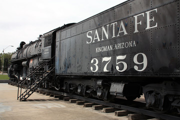 Dampflok in Kingman/Arizona