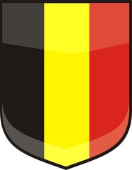 Fototapeta premium blason belgique