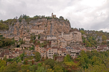 Fototapeta na wymiar Rocamadour Village