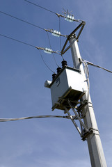 Linea alta tensione,trasformatore