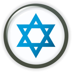 Orb ISRAEL Flag vector button illustration 3D