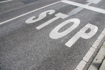 Stop sign