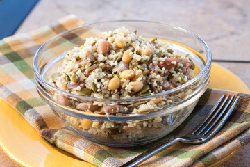 Vegan Sunflower Couscous Salad