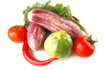 raw vegetables