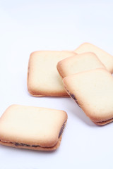 cookie with white background