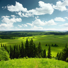 Naklejka premium Hill